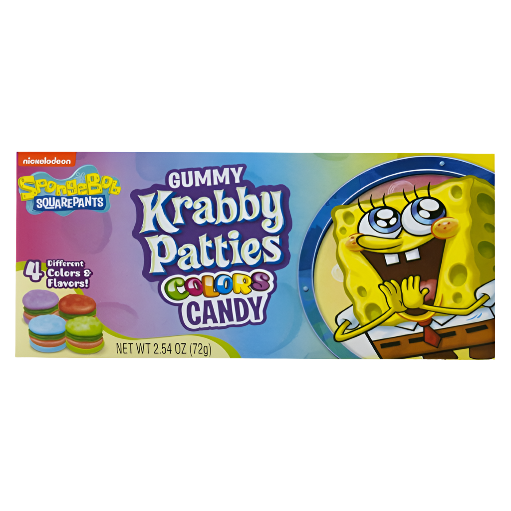 Spongebob Krabby Patties Colors 72g