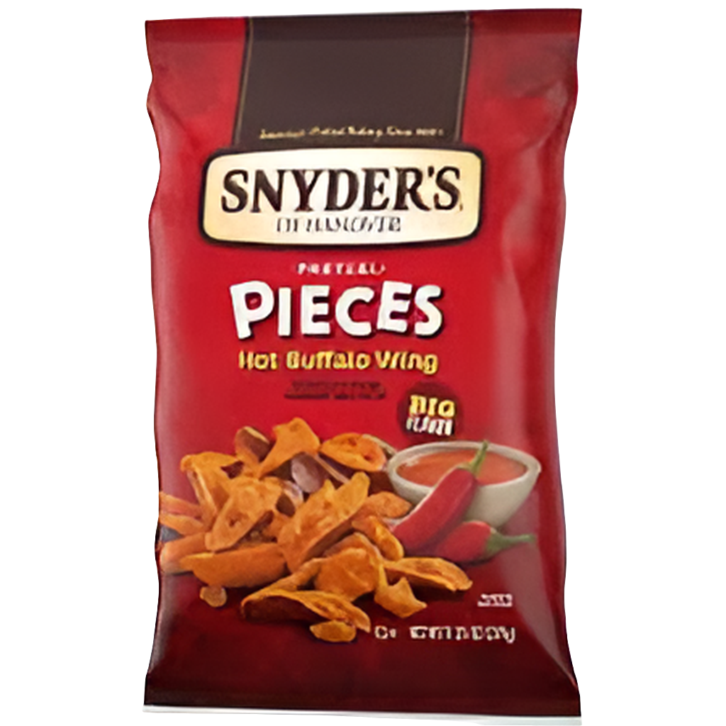 Snyders Pretzel Pieces Hot Buffalo Wings 110g