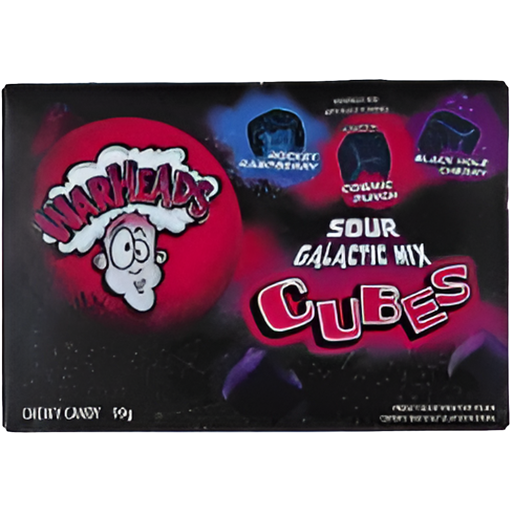 Warheads Galactic Mix Cubes 99g