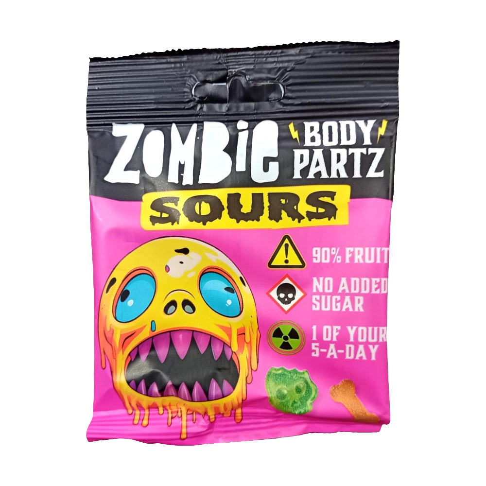 Zombie Sours Body Partz Gummies 35g
