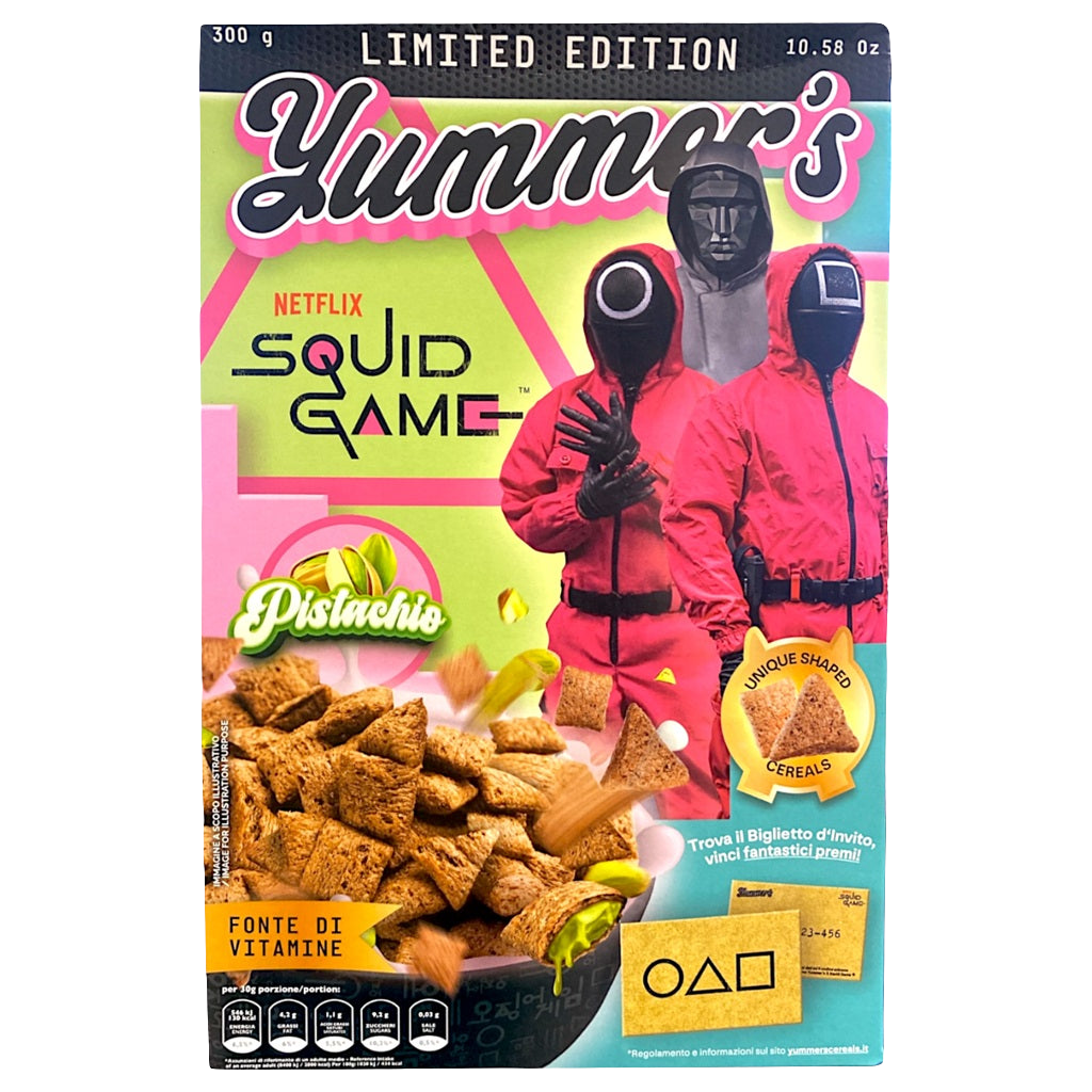 Yummers Squid Game Pistachio Cereal 300g