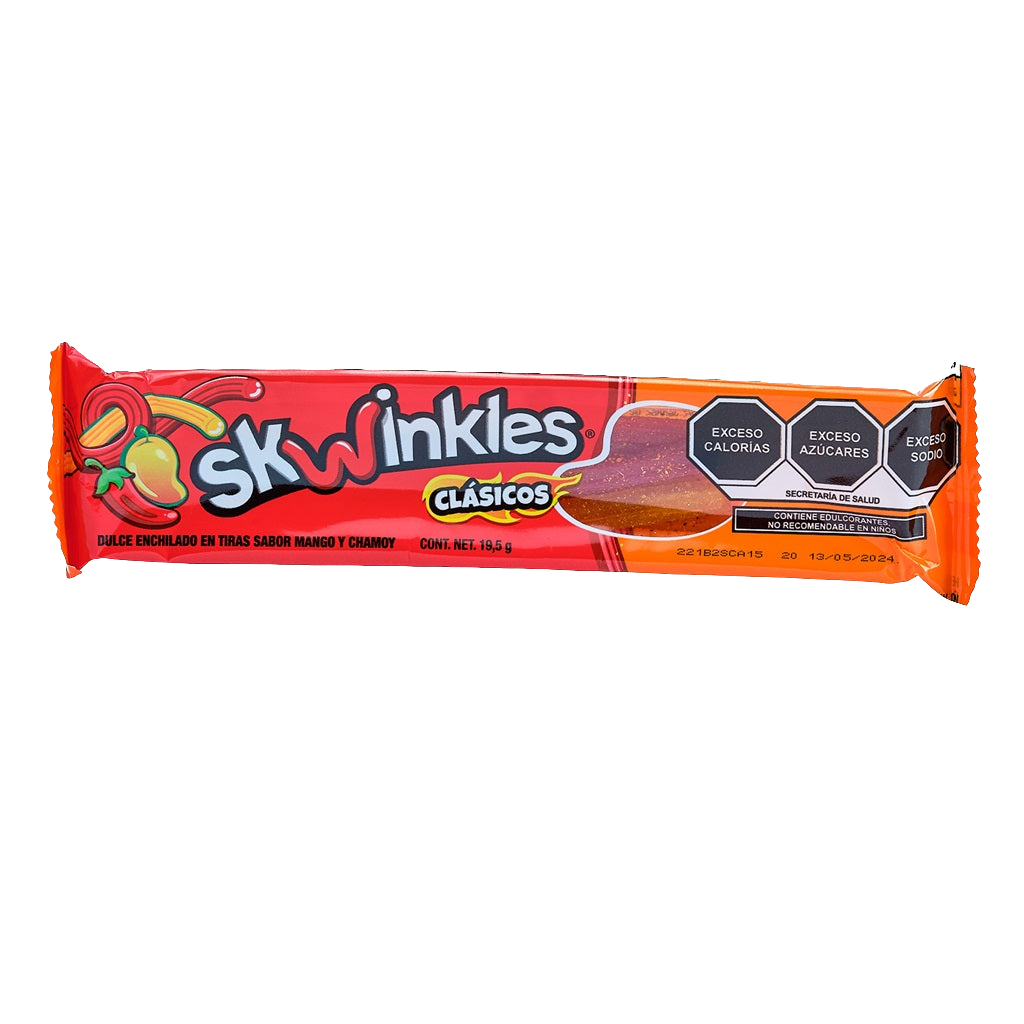 Skwinkles Clasicos Chamoy Y Mango 19.5g