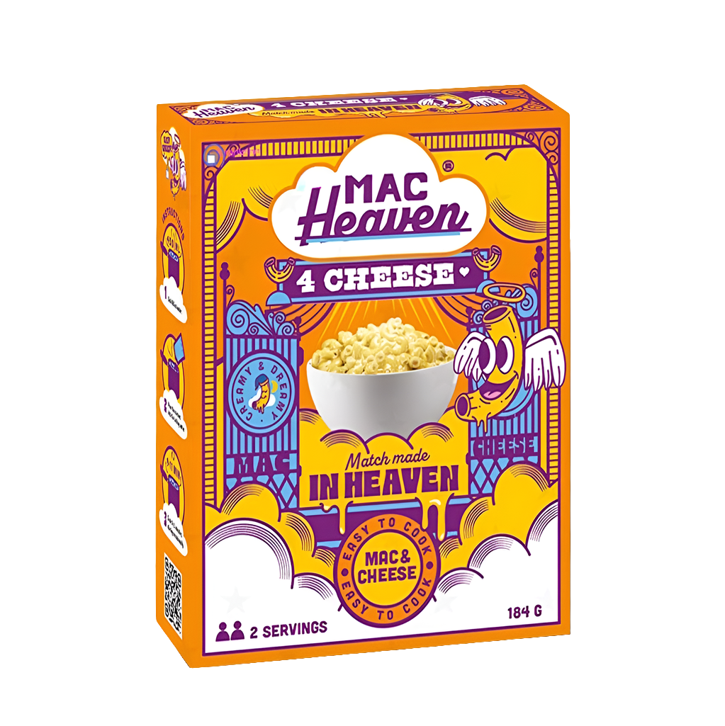 Mac Heaven Mac & Cheese Four Cheese 184g