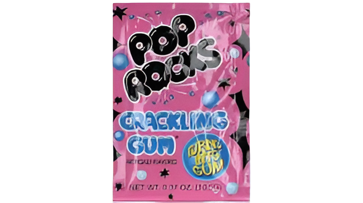 Pop Rocks Crackling Gum 10.5g
