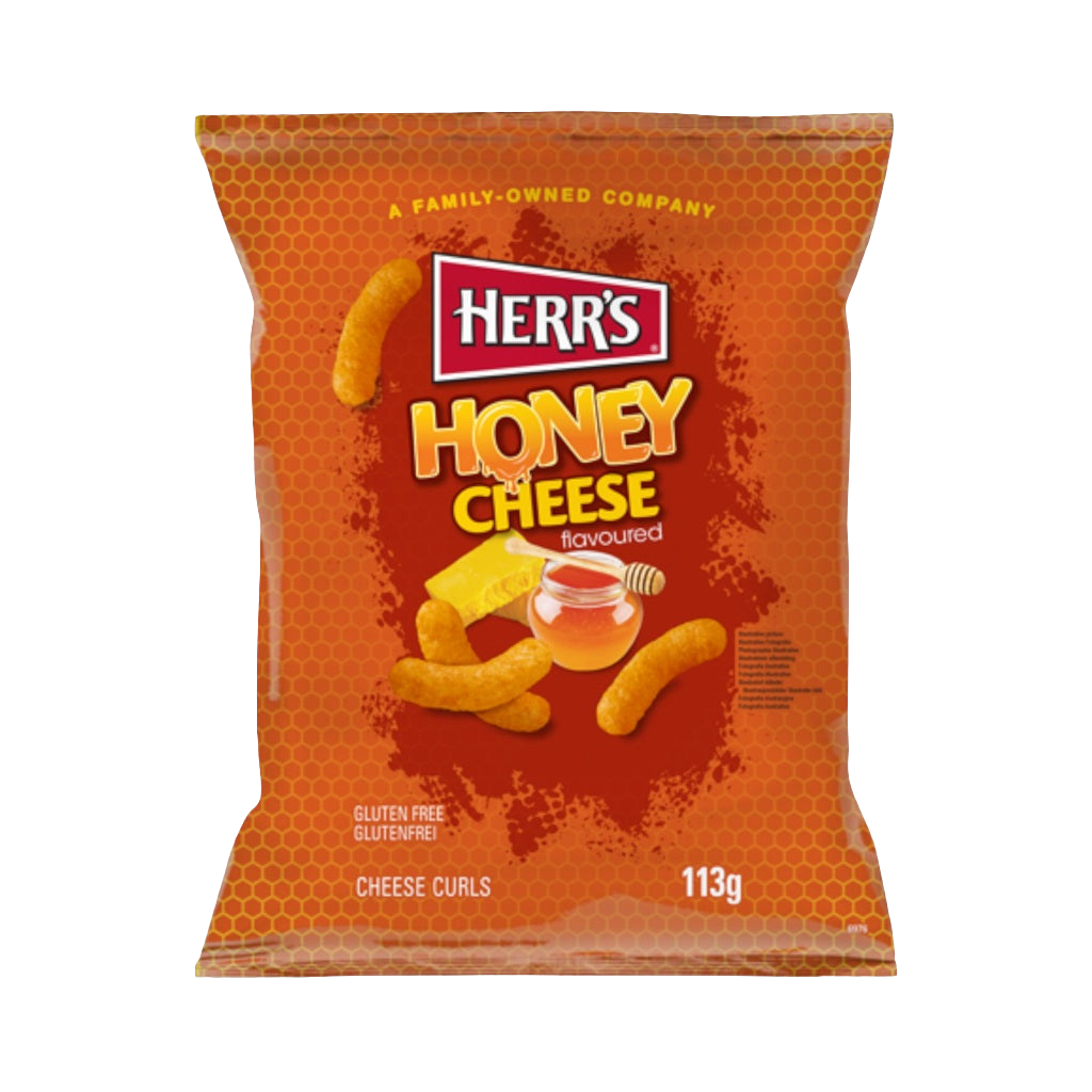 Herrs Honey Cheese Curls 113g