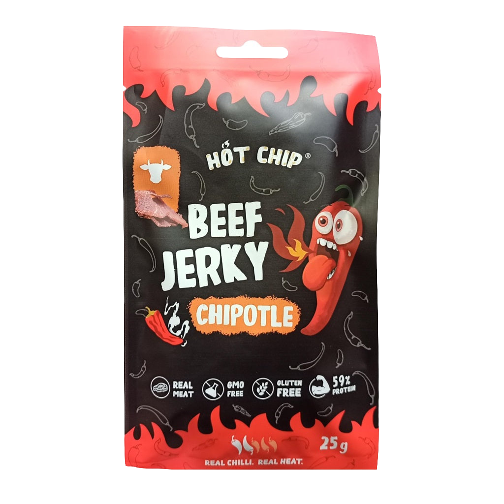 Hot Chip Jerky Chilli Chipotle 25g