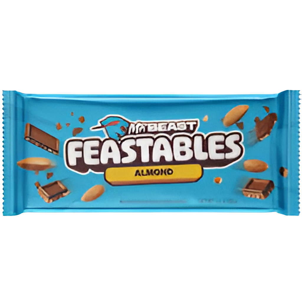 MrBeast Feastables Almond Chocolate 60g