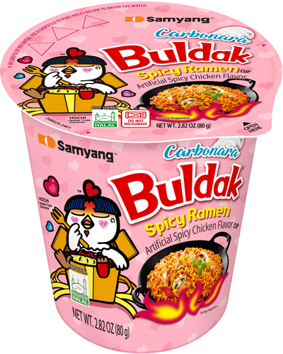 Buldak Carbonara Ramen Cup 80g