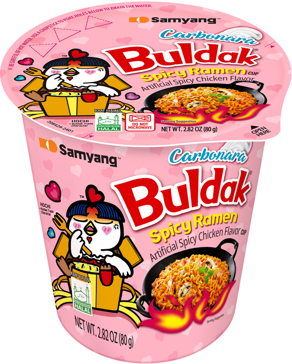 Buldak Carbonara Ramen Cup 80g