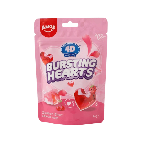 Amos 4D Bursting Hearts 65g