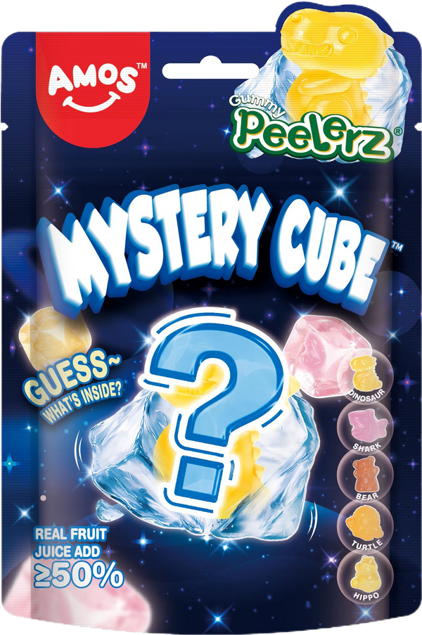 Amos Peelerz Gummy Mystery Cube 65g