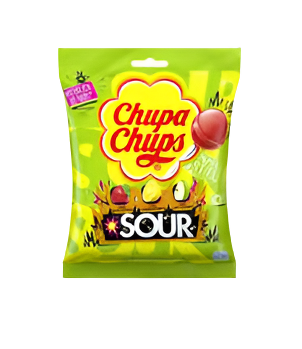 Chupa Chups Lollipops Sour 120γρ