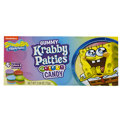 Spongebob Krabby Patties Colors 72g