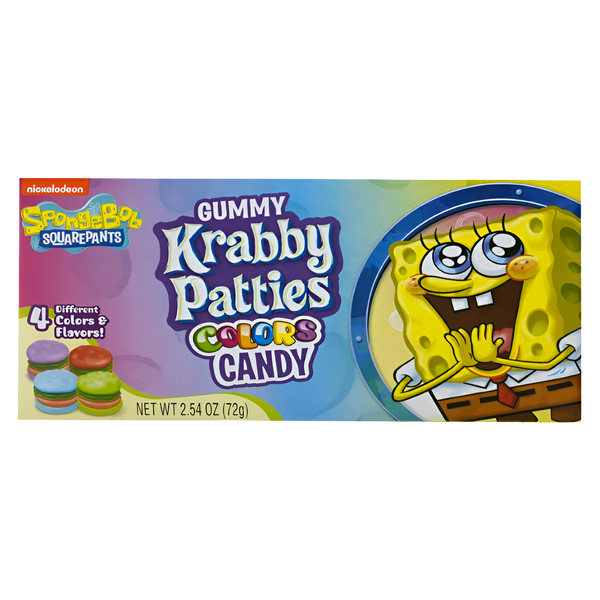 Spongebob Krabby Patties Colors 72g