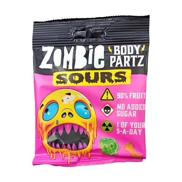 Ζελεδάκια Zombie Sours Body Partz 35γρ