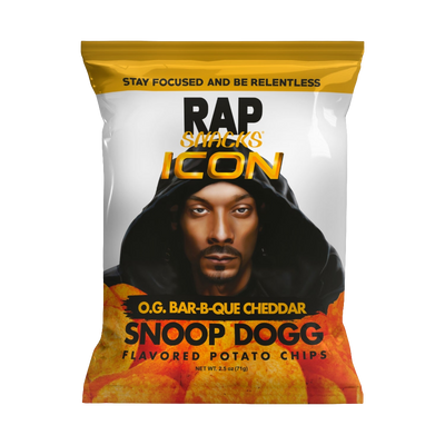 Rap Snacks Snoop Dogg BBQ Cheddar Chips 71g