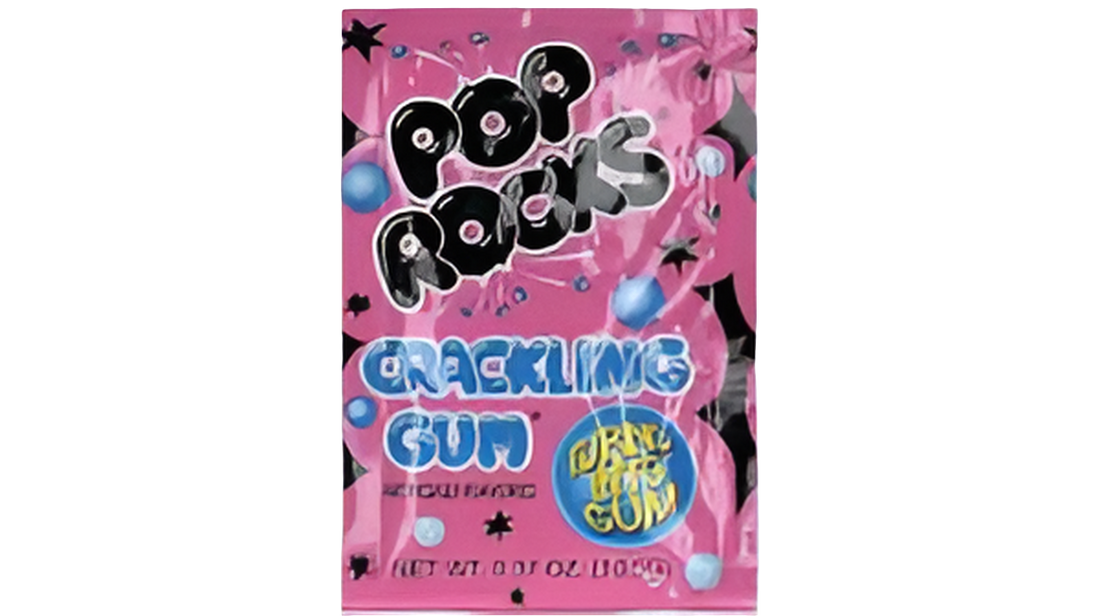 Pop Rocks Crackling Gum 10.5g