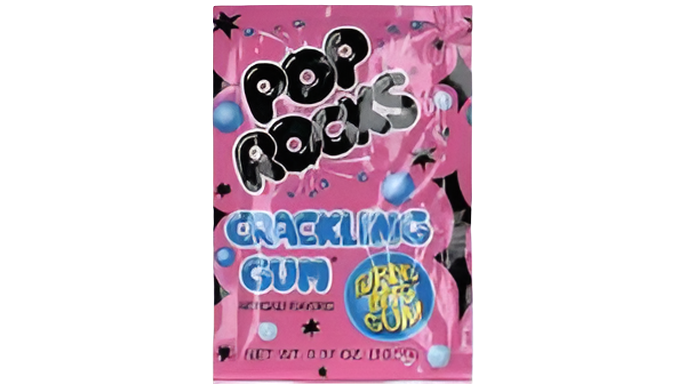 Pop Rocks Crackling Gum 10.5g