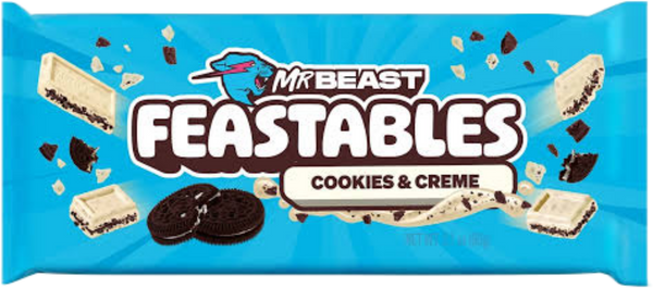 MrBeast Feastables Cookies & Creme 60g