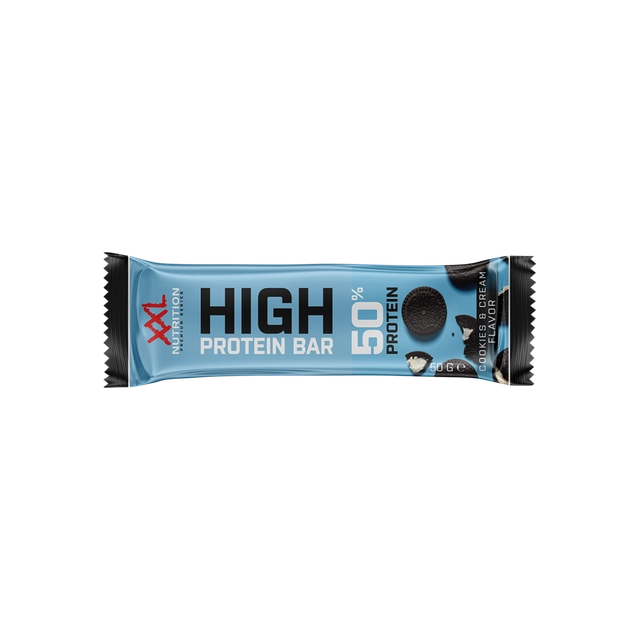 High Protein Bar Cookies & Cream